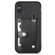iPhone X / XS Wristband Kickstand Card Wallet Back Cover Phone Case with Tool Knife - Black