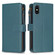 iPhone XS / X 9 Card Slots Zipper Wallet Leather Flip Phone Case - Green