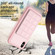 iPhone XS / X Grid Card Slot Holder Phone Case - Pink