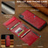 iPhone XS / X LC.IMEEKE L5 Series Detachable RFID Card Bag Magsafe Phone Case - Red