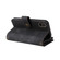 iPhone XS / X Multifunctional Card Slot Zipper Wallet Leather Phone Case - Black