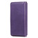 iPhone XS / X Multifunctional Magnetic Copper Buckle Horizontal Flip Solid Color Leather Case with 10 Card Slots & Wallet & Holder & Photo Frame - Purple