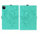iPad Pro 12.9 - 2020 / - 2021 Love Butterfly Pattern Horizontal Flip Leather Tablet Case with Holder & Sleep / Wake-up Function - Green