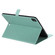 iPad Pro 12.9 - 2020 Pressed Printing Woman and Cat Pattern Horizontal Flip Leather Tablet Case with Holder & Card Slots & Wallet - Green
