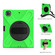 iPad Pro 12.9 2021 / 2020 Shockproof Colorful Silicone + PC Protective Tablet Case with Holder & Shoulder Strap & Hand Strap & Pen Slot - Green