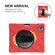 iPad Pro 12.9 2021 / 2020 Shockproof Colorful Silicone + PC Protective Tablet Case with Holder & Shoulder Strap & Hand Strap & Pen Slot - Red