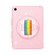 iPad 10.2 2021 / 2020 / 10.5 Terminator Shockproof Glitter Powder Tablet Case with Grip Strap - Pink