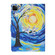 iPad 11 Pro - 2020 Colored Drawing Pattern Horizontal Flip Leather Tablet Case with Holder & Card Slots & Sleep / Wake-up Function - Starry Sky Tree