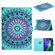 iPad 11 Pro - 2020 Painted Flower Totem Car Line TPU Horizontal Flip Leather Tablet Case with Holder & Card Slot & Sleep / Wake-up Function - Green