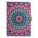 iPad 11 Pro - 2020 Painted Flower Totem Car Line TPU Horizontal Flip Leather Tablet Case with Holder & Card Slot & Sleep / Wake-up Function - Red Purple