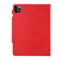 iPad Pro 11 - 2020 & - 2018 Big Metal Button Business Tablet PC Protective Leather Case with Bracket & Card Slot & Photo Holder & Wallet - Red