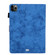 iPad Pro 11 - 2020 & - 2018 Marble Style Cloth Texture Tablet PC Protective Leather Case with Bracket & Card Slot & Photo Holder - Blue