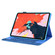 iPad Pro 11 - 2020 & - 2018 Marble Style Cloth Texture Tablet PC Protective Leather Case with Bracket & Card Slot & Photo Holder - Blue