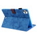 iPad Pro 11 - 2020 & - 2018 Marble Style Cloth Texture Tablet PC Protective Leather Case with Bracket & Card Slot & Photo Holder - Blue