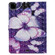 iPad Pro 11 - 2020 3D Colored Drawing Horizontal Flip Leather Tablet Case with Holder & Card Slot & Wallet - Purple Butterfly