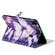 iPad Pro 11 - 2020 3D Colored Drawing Horizontal Flip Leather Tablet Case with Holder & Card Slot & Wallet - Purple Butterfly