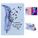 iPad Pro 11 - 2020 Colored Drawing Horizontal Flip Leather Tablet Case with Holder & Card Slot & Wallet - Feather