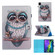 iPad Pro 11 - 2020 Colored Drawing Horizontal Flip Leather Tablet Case, with Sleep / Wake-up Function & Holder & Card Slo & Wallet - Grey Cat