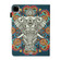iPad Pro 11 - 2020 Colored Drawing Pattern Horizontal Flip PU Leather Tablet Case with Holder & Card Slot & Sleep / Wake-up Function - Colorful Elephant