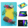 iPad Pro 11 - 2020 Coloured Drawing Pattern Horizontal Flip Leather Tablet Case with Holder & Card Slot & Sleep / Wake-up Function - Pineapple