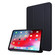 iPad Pro 11 - 2020 PC + PU Leather Tablet Case with Three-folding Holder - Black