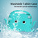 iPad Pro 11 2018 / 2020 / 2021 Octopus Style EVA + PC Tablet Case with Strap - Glacial Green
