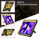 iPad Pro 11 2018/2020/2021 Bumblebee Silicone+PC Shockproof Tablet Case with Holder - Black Gold
