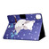 iPad Pro 11 2020 Electric Pressed TPU Left and Right Open Flat Leather Tablet Case with Sleep Function & Card Buckle Anti-skid Strip - Arctic Fox