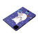iPad Pro 11 2020 Electric Pressed TPU Left and Right Open Flat Leather Tablet Case with Sleep Function & Card Buckle Anti-skid Strip - Arctic Fox