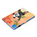 iPad Pro 11 2020 Sewing Thread TPU Left and Right Flat Leather Tablet Case with Sleep Function & Card Slot & Buckle Anti-skid Strip and Pen Cover - Bamboo Bear