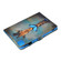 iPad Pro 11 2020 Sewing Thread TPU Left and Right Flat Leather Tablet Case with Sleep Function & Card Slot & Buckle Anti-skid Strip and Pen Cover - Deer Head