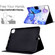 iPad Pro 11 2020/2018 / Air4 10.9 2020 Electric Pressed TPU Smart Leather Tablet Case - Blue Butterfly