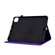 iPad Pro 11 2021/2020/2018 / Air 10.9 2020 Tower Embossed Leather Smart Tablet Case - Purple