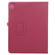iPad Pro 11 2022 / 2021 / 2020 / 2018 Litchi Texture Solid Color Leather Tablet Case - Rose Red