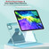 iPad Pro 11 2022 / 2021 / 2020 Clear 360 Rotation Stand Smart Leather Tablet Case - Baby Blue