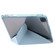 iPad Pro 11 2022 / 2021 / 2020 Clear Acrylic Deformation Leather Tablet Case - Ice Blue