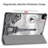 iPad Pro 11 2022 / 2021 Colored Drawing Horizontal Flip PC + PU Leather Tablet Case with Three-folding Holder & Sleep / Wake-up Function - Eiffel Tower
