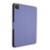 iPad Pro 11 2022 / 2021 Electric Pressed Texture Horizontal Flip Leather Tablet Case with Holder & Pen Slot - Lavender Gray
