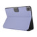 iPad Pro 11 2022 / 2021 Electric Pressed Texture Horizontal Flip Leather Tablet Case with Holder & Pen Slot - Lavender Gray