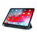 iPad Pro 11 2022 / 2021 Multi-folding Horizontal Flip PU Leather + Shockproof TPU Tablet Case with Holder & Pen Slot - Deep Green
