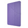 iPad Pro 11 2022 / 2021 Silk Texture Horizontal Deformation Flip Leather Tablet Case with Holder - Purple