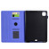 iPad Pro 11 2022 / 2022 Solid Color Fiber Texture Smart Tablet Leather Case - Purple