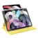 iPad Pro 11 2022 / Air 10.9 2022 Clear Acrylic 360 Rotation Detachable Leather Tablet Case - Yellow