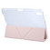 iPad Pro 11 2022 GEBEI Deformation Leather Tablet Case - Pink