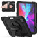 iPad Pro 11 inch - 2018 / Pro 11 inch - 2020 Shockproof Colorful Silica Gel + PC Protective Tablet Case with Holder & Shoulder Strap & Hand Strap & Pen Slot - Black
