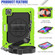 iPad Pro 11 inch - 2018 / Pro 11 inch - 2020 Shockproof Colorful Silica Gel + PC Protective Tablet Case with Holder & Shoulder Strap & Hand Strap & Pen Slot - Green