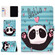 iPad Pro 11 inch - 2018 Colored Drawing Pattern Horizontal Flip PU Leather Case with Holder & Card Slot & Sleep / Wake-up Function - Love Panda