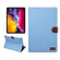 iPad Pro 11 inch 2020 / 2021 PC + Left And Right Denim Leather Tablet Case Wallet Card Holder With Dormancy - Light Blue