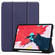 iPad Pro 11 inch 2020 Custer Pattern TPU Smart Tablet Holster with Sleep Function & Tri-Fold Bracket & Pen Slot - Blue