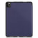 iPad Pro 11 inch 2020 Custer Pattern TPU Smart Tablet Holster with Sleep Function & Tri-Fold Bracket & Pen Slot - Blue